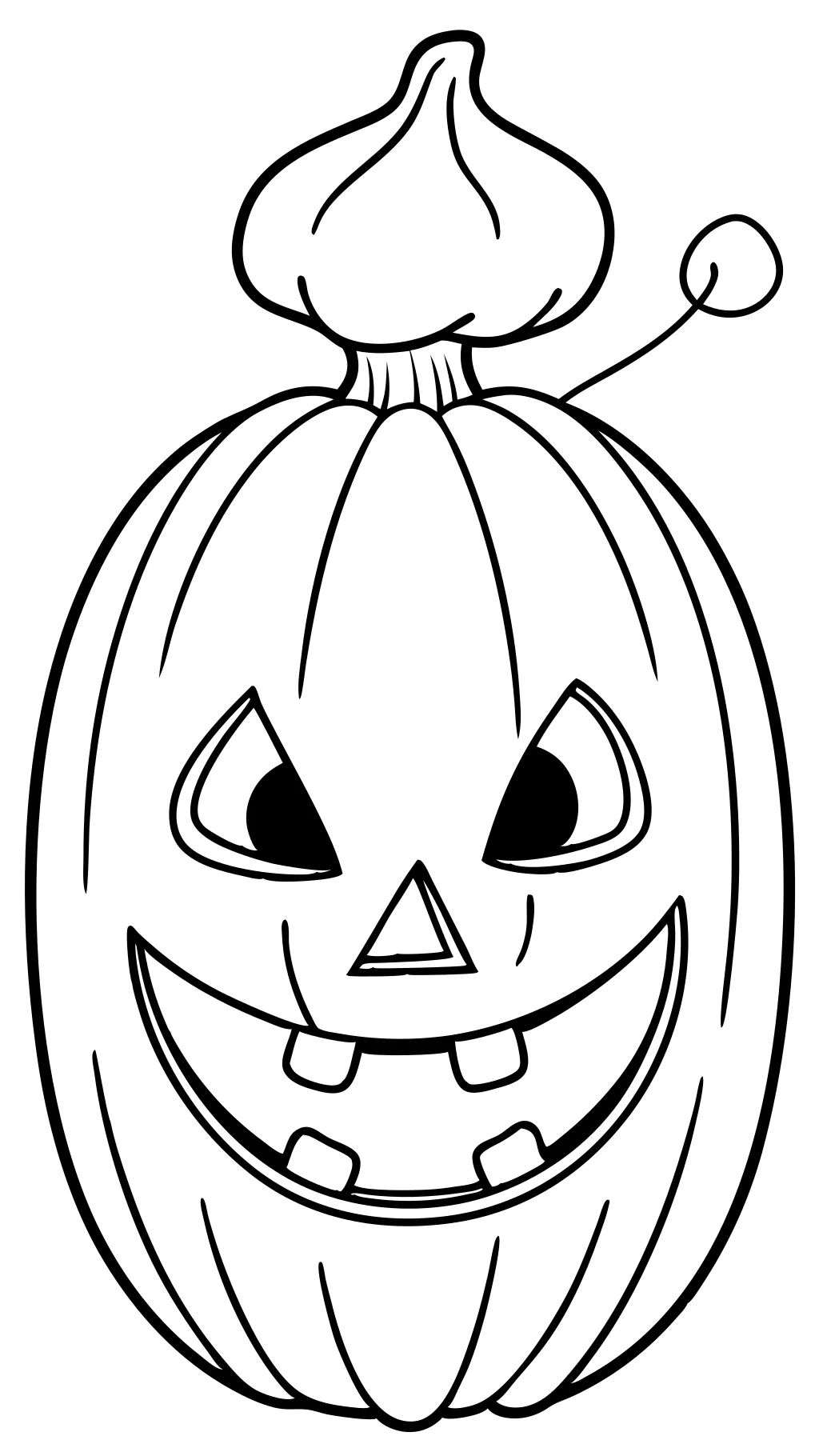 coloriage jack o lantern